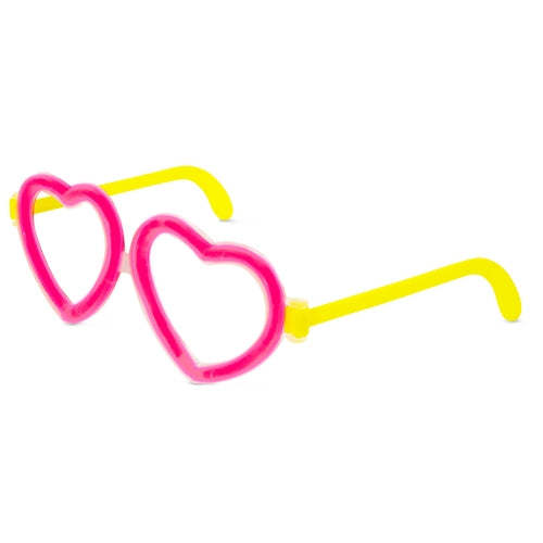 OCULOS DE NEON "LUV"