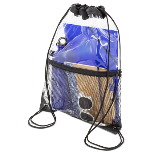 MOCHILA PVC TRANSPARENTE "TANY"
