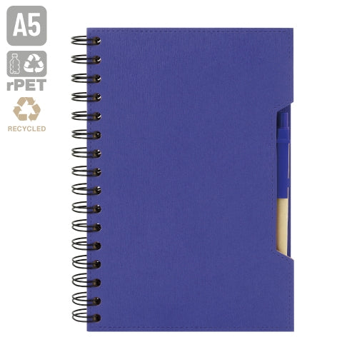 CADERNO A5 COM CANETA ECO "GREEN LIFE"
