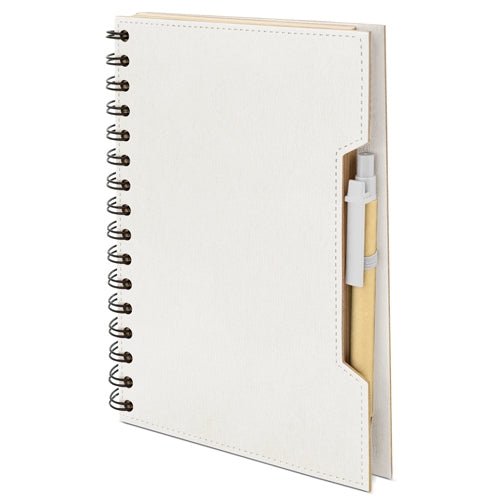 CADERNO A5 COM CANETA ECO "GREEN LIFE"