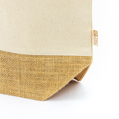 BOLSA DE ALGODÃO E JUTA "MISHA"