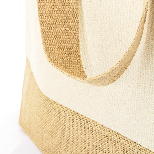 BOLSA DE ALGODÃO E JUTA "MISHA"