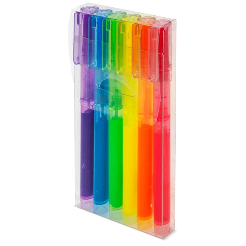 <p>SET DE 6 MARCADORES