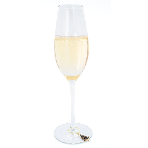 CONJUNTO DE 6 ANÉIS DE NATAL PARA TAÇAS "BRINDIS"