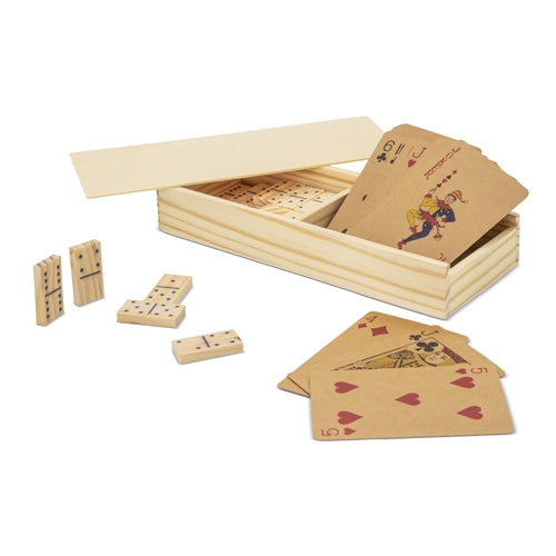 SET JOGO DE DOMINÓ E CARTAS ECO "RECREO"