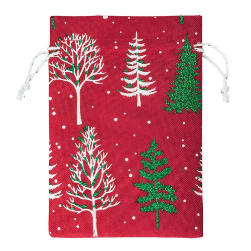 SACO PRESENTE DE NATAL 10*14,5 CM "SNOWY"