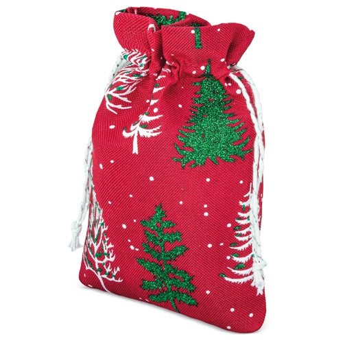 SACO PRESENTE DE NATAL 10*14,5 CM "SNOWY"