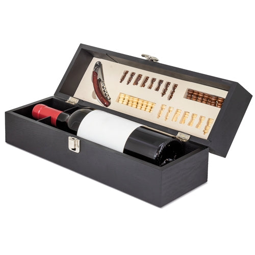 SET DE VINHO COM XADREZ "SABOYA"