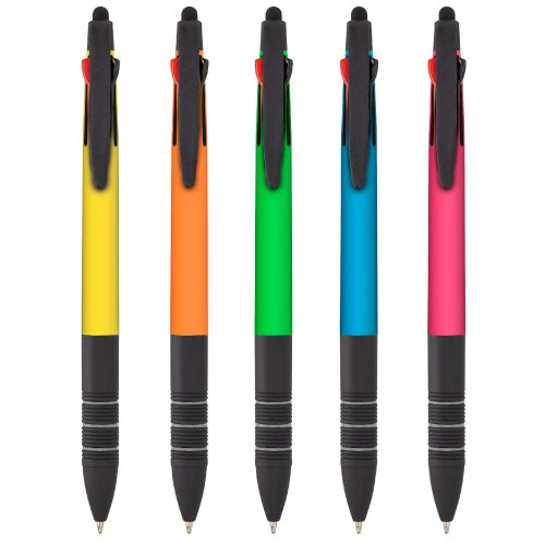 SET DE CANETAS PUNTEIRO DE 3 TINTAS "IMPACT" (PACK 5 UD)
