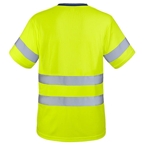 T-SHIRT COM BOLSO E FAIXAS REFLETIVAS "KRZ"