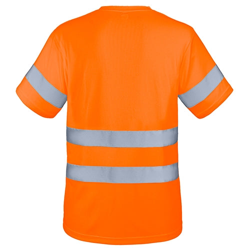 T-SHIRT COM BOLSO E FAIXAS REFLETIVAS "KRZ"