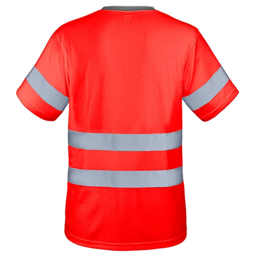 T-SHIRT COM BOLSO E FAIXAS REFLETIVAS "KRZ"