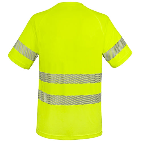 T-SHIRT COM BOLSO E FAIXAS REFLETIVAS "ELÁST"