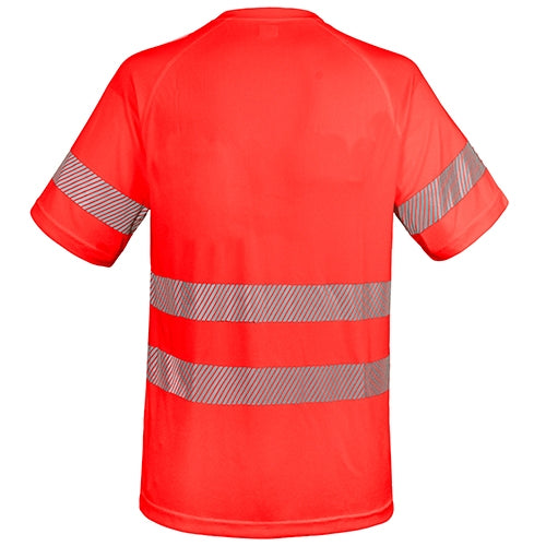 T-SHIRT COM BOLSO E FAIXAS REFLETIVAS "ELÁST"
