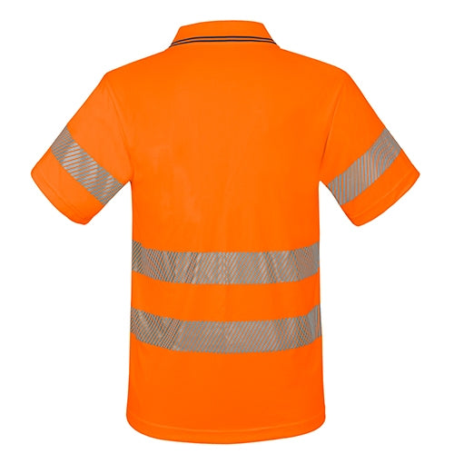 Polo com bolso e faixas refletoras elásticas “QVO”