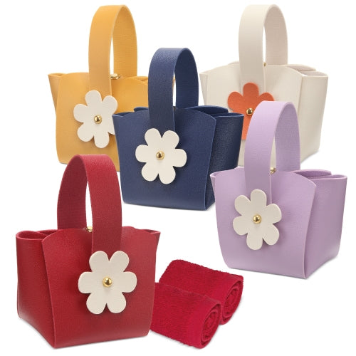 SET 5 SACOLAS COM TOALHA "JULIETTE"