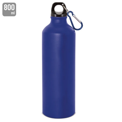Garrafa de aluminio com mosquetao 800ml "Tuareg"