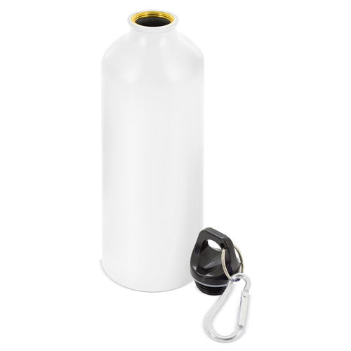 Garrafa de aluminio com mosquetao 800ml "Tuareg"