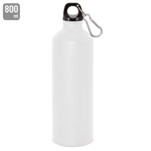 Garrafa de aluminio com mosquetao 800ml "Tuareg"