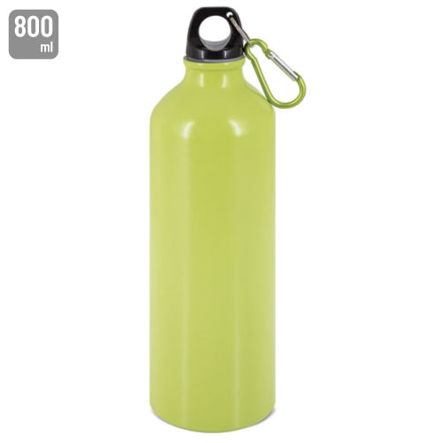 Garrafa de aluminio com mosquetao 800ml "Tuareg"
