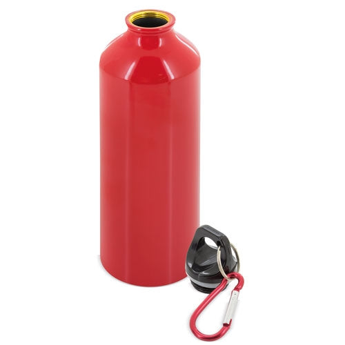 Garrafa de aluminio com mosquetao 800ml "Tuareg"