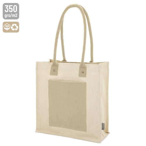 SACO DE ALGODÃO DE CANVAS RECICLADO "SURAT"