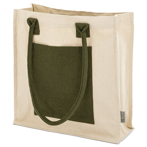 SACO DE ALGODÃO DE CANVAS RECICLADO "SURAT"