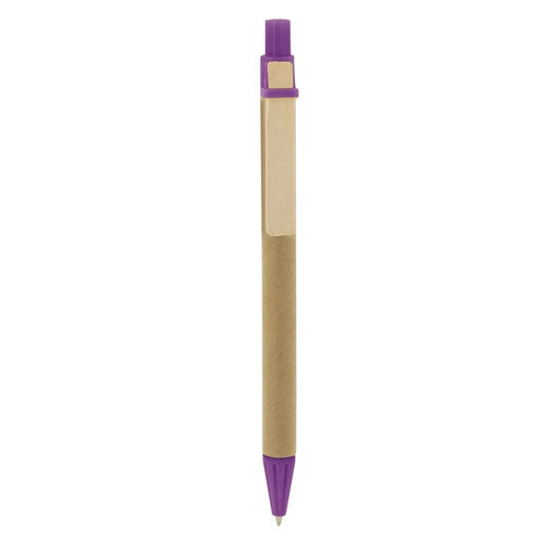 CANETA CARTAO RECICLADO "PINO"