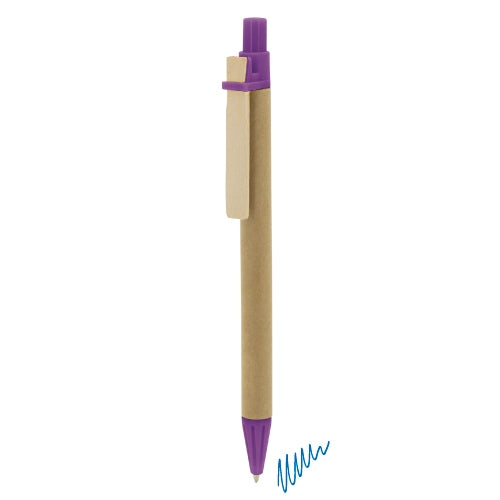 CANETA CARTAO RECICLADO "PINO"