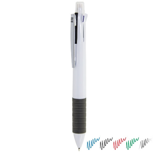 CANETA 4 CORES COM PORTAMINAS