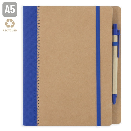 CADERNO A5 CARTAO RECICLADO