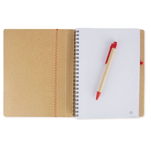 CADERNO A5 CARTAO RECICLADO