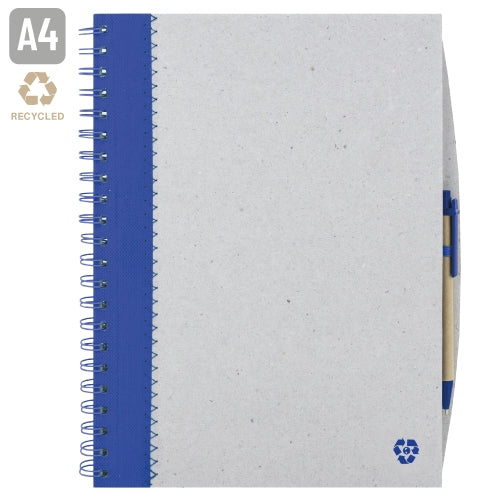 CADERNO A4 CARTAO RECICLADO "ENSA"
