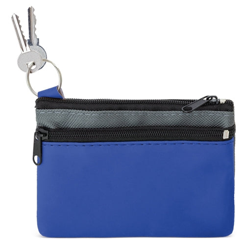 PORTA MOEDAS 2 ZIPPERS