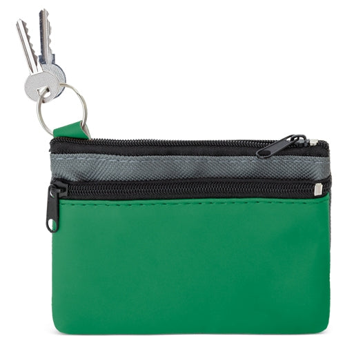 PORTA MOEDAS 2 ZIPPERS