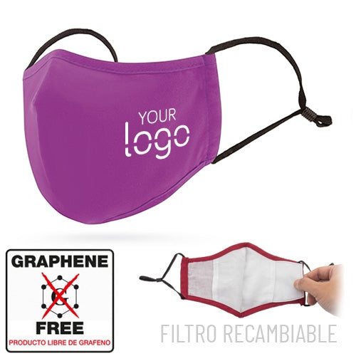 MASQUE COM GRANDE FILTRO REUTILIZÁVEL DE GRANDE CONFORTO