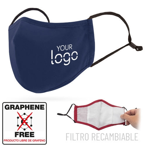 MASQUE COM GRANDE FILTRO REUTILIZÁVEL DE GRANDE CONFORTO