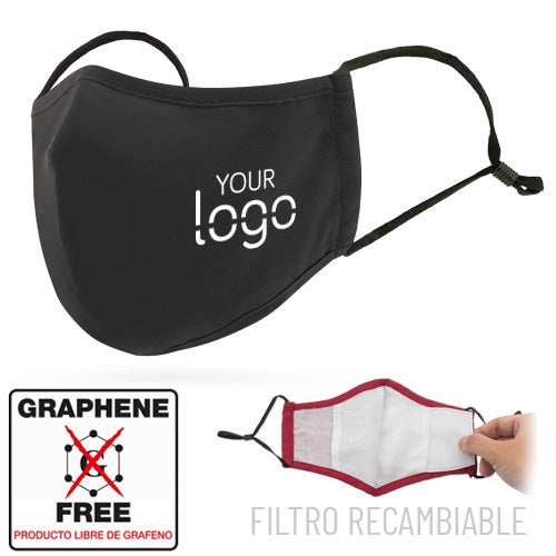MASQUE COM GRANDE FILTRO REUTILIZÁVEL DE GRANDE CONFORTO