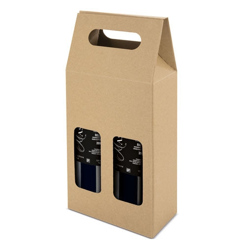 CAIXA CARTAO P/ 2 GARRAFAS