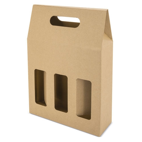 CAIXA CARTAO P/ 3 GARRAFAS
