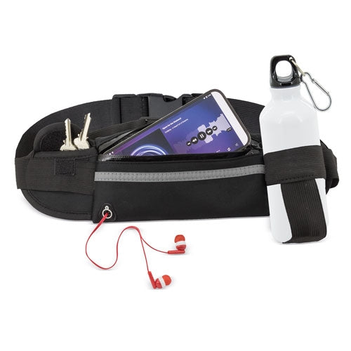 BOLSA DE CINTURA COM PORTA-GARRAFAS "SIS"