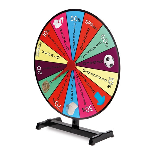 ROLETA DE MESA MULTICOLORIDA "PRIX"