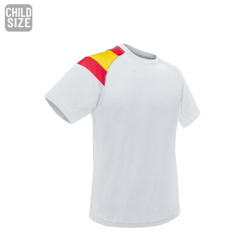 T-SHIRT BANDEIRA EM OMBRO D&F 4-6 "GALDANA"
