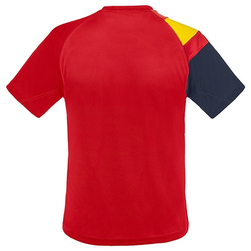 T-SHIRT BANDEIRA EM OMBRO D&F