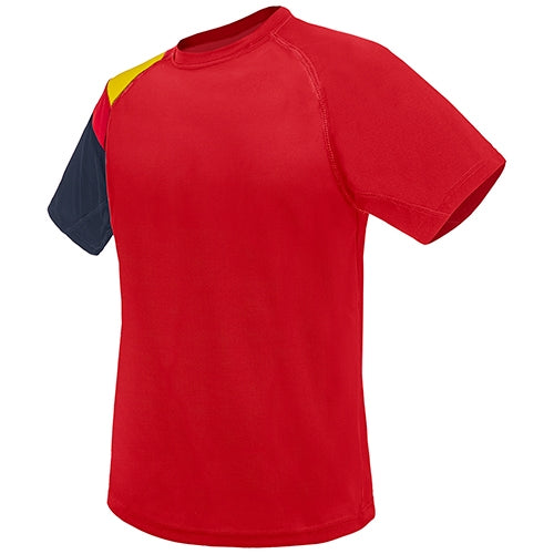T-SHIRT BANDEIRA EM OMBRO D&F