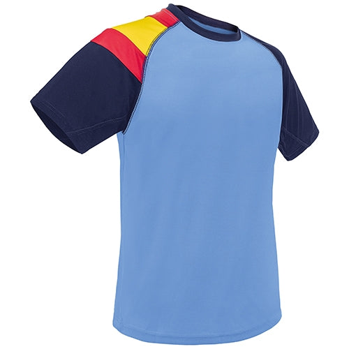 T-SHIRT BANDEIRA EM OMBRO D&F