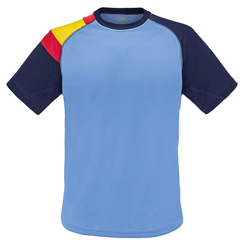 T-SHIRT BANDEIRA EM OMBRO D&F