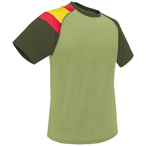 T-SHIRT BANDEIRA EM OMBRO D&F
