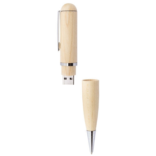 CANETA USB MADEIRA 32GB PIERRE DELONE "FOREST" 