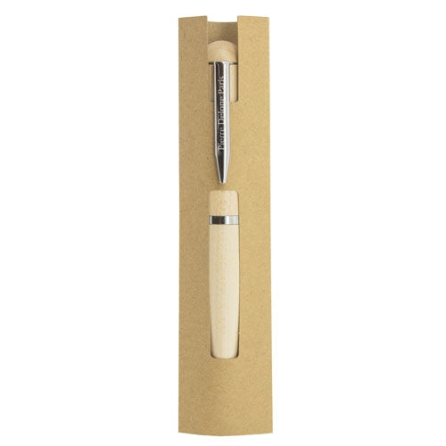 CANETA USB MADEIRA 32GB PIERRE DELONE "FOREST" 